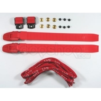 RED BUCKLES AND LACES KIT