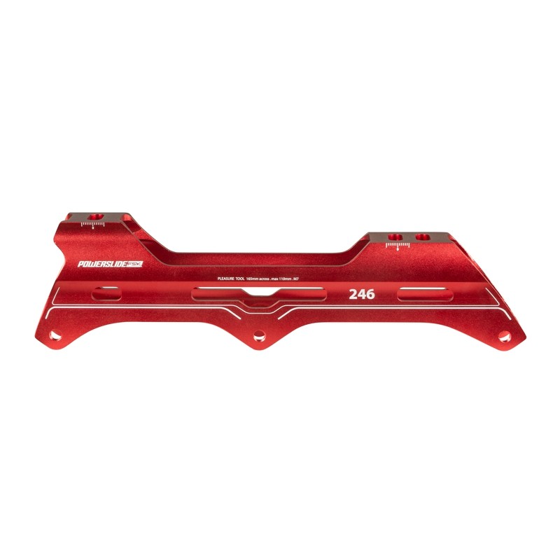 POWERSLIDE FREESKATE PLEASURE TOOL SC 3X110 246MM RED FRAME