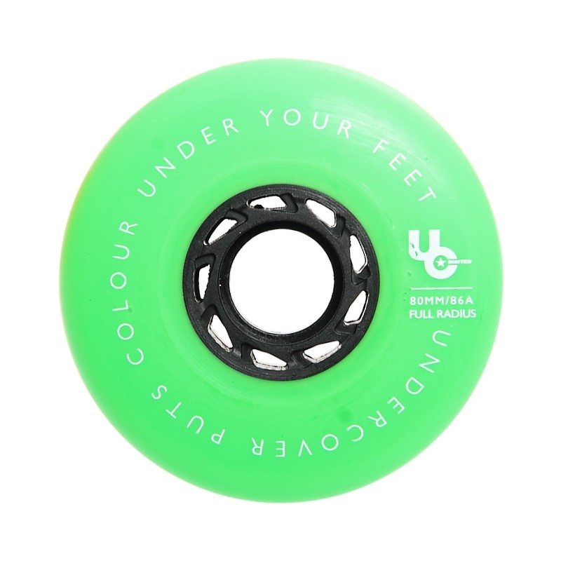 UNDERCOVER TIGER ROUND RADIUS 80MM WHEELS (PACK 4)