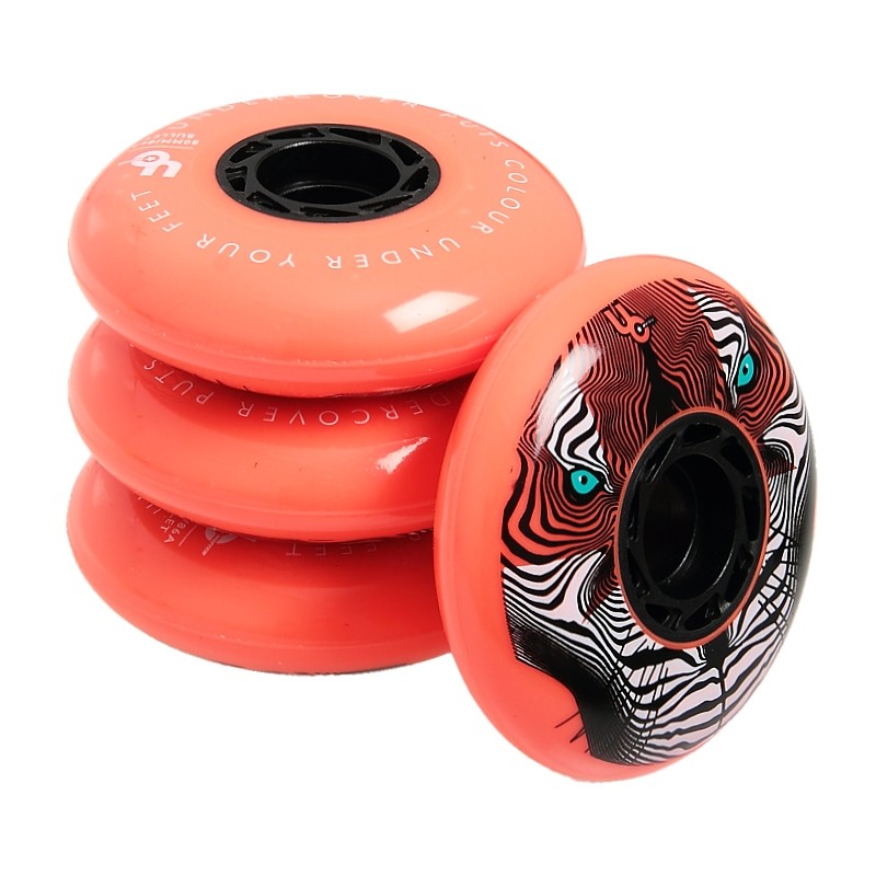 UNDERCOVER TIGER SPEED RADIUS 80MM WHEELS(PACK 4)