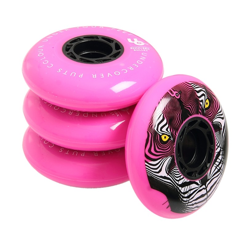 UNDERCOVER TIGER SPEED RADIUS 80MM WHEELS(PACK 4)
