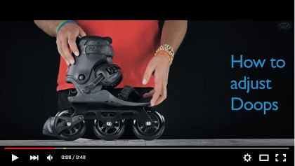HOW TO ADJUST YOUR DOOP SKATES USING THE QUICK RELEASE SYSTEM